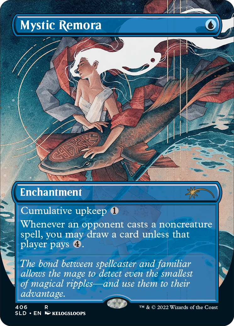 Mystic Remora (Borderless) [Secret Lair Drop Series] | The CG Realm