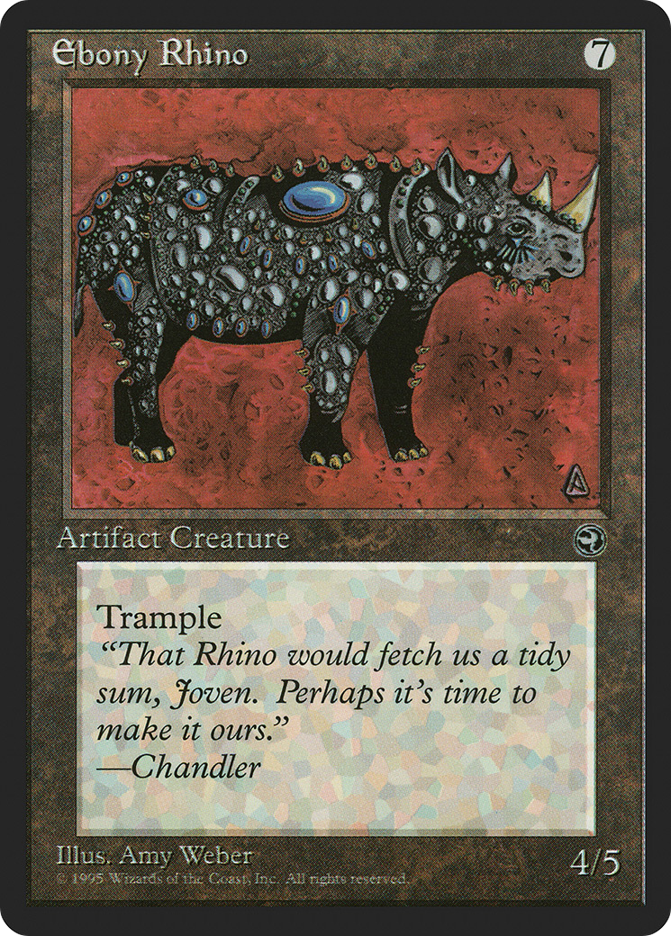 Ebony Rhino (HML-) - Homelands