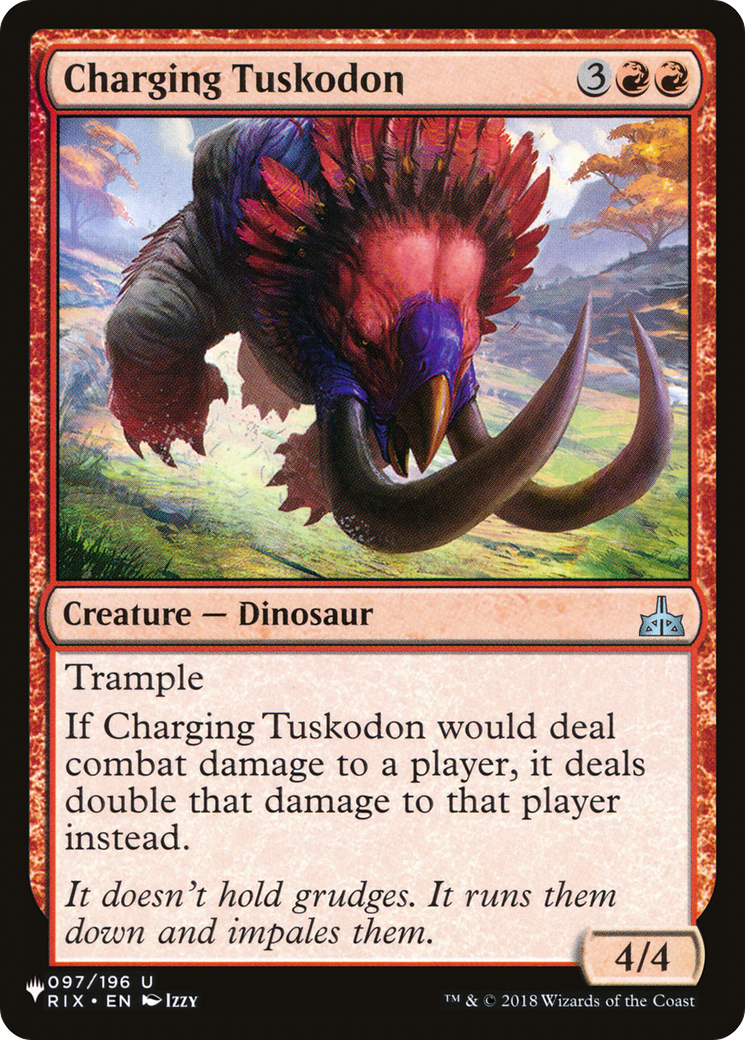Charging Tuskodon [The List] | The CG Realm