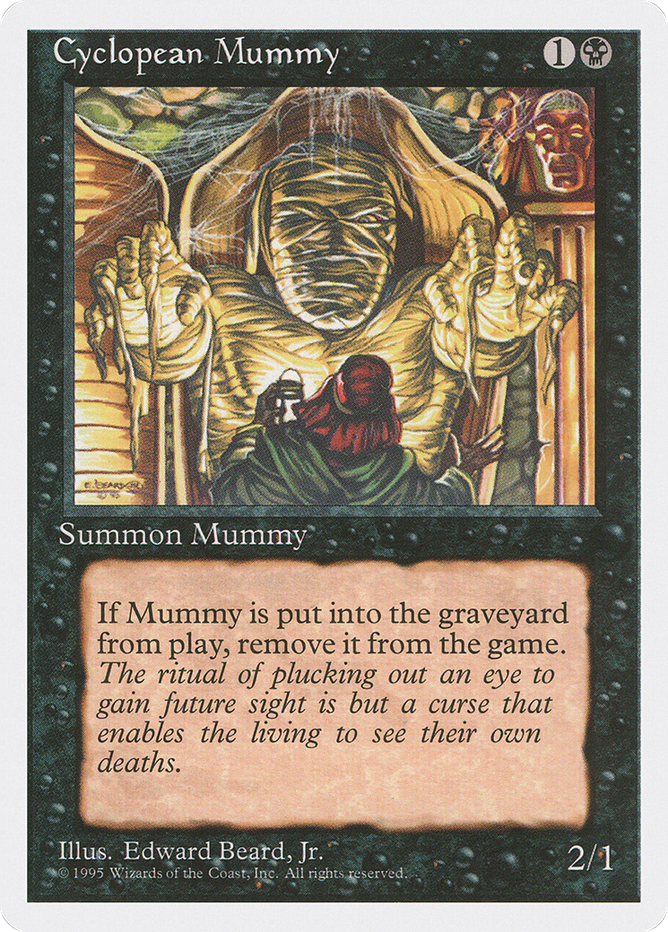 Cyclopean Mummy (4ED-) - Fourth Edition