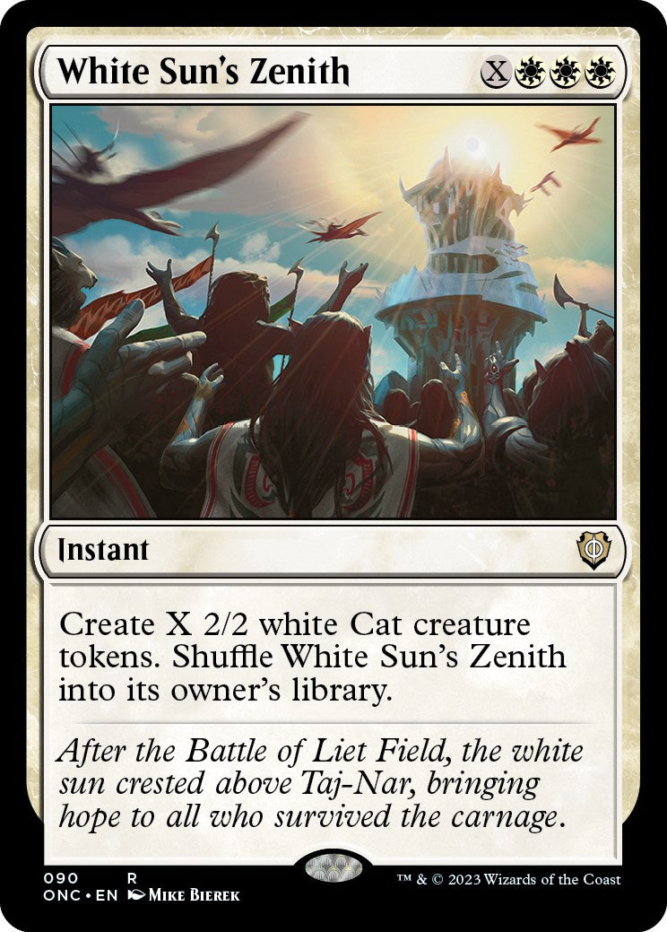White Sun's Zenith [Phyrexia: All Will Be One Commander] | The CG Realm