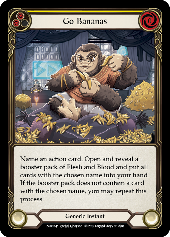 Go Bananas [LSS002-P] (Promo)  1st Edition Rainbow Foil | The CG Realm