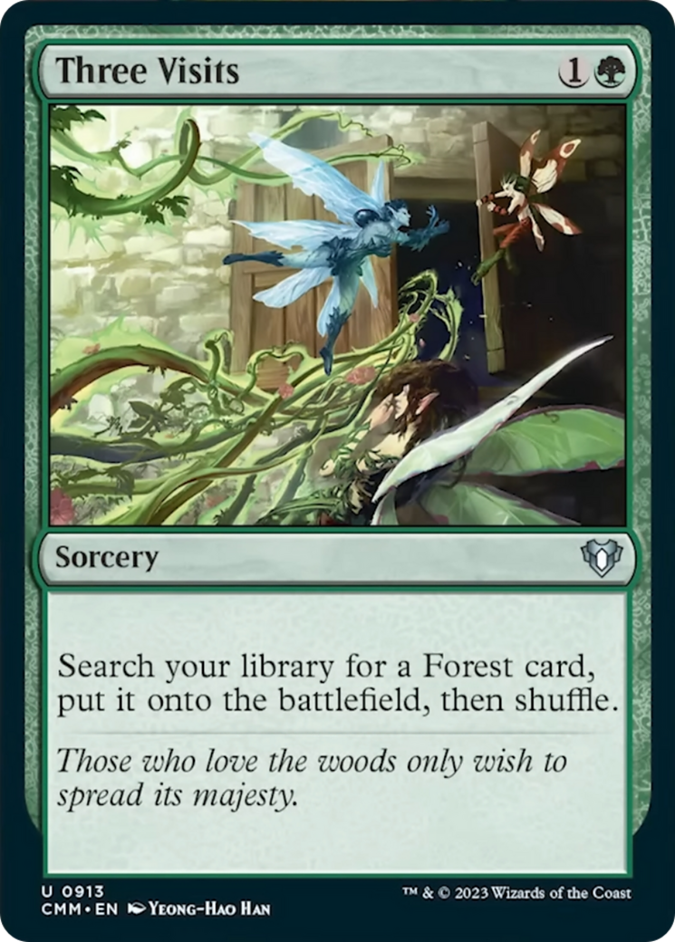 Three Visits [Commander Masters] | The CG Realm