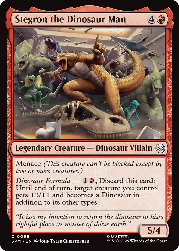 Stegron the Dinosaur Man [Marvel's Spider-Man] | The CG Realm