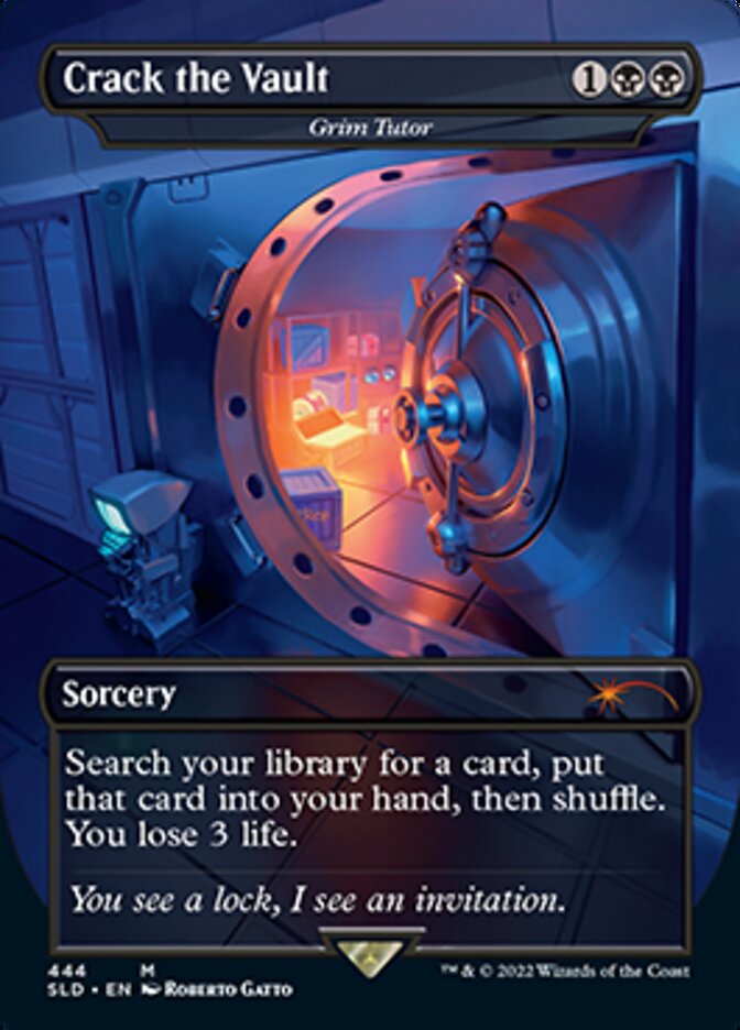 Grim Tutor - Crack the Vault [Secret Lair Drop Series] | The CG Realm