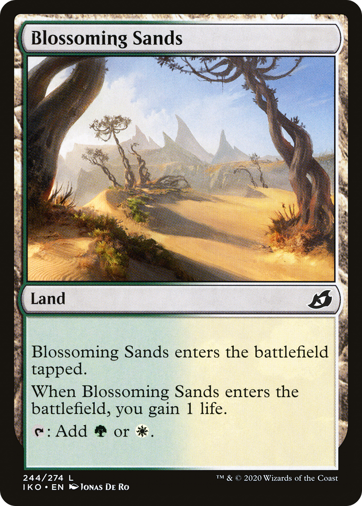 Blossoming Sands (IKO-244) - Ikoria: Lair of Behemoths