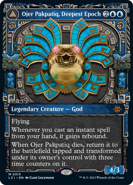 Ojer Pakpatiq, Deepest Epoch (Showcase) (LCI-315) - The Lost Caverns of Ixalan: (Showcase)