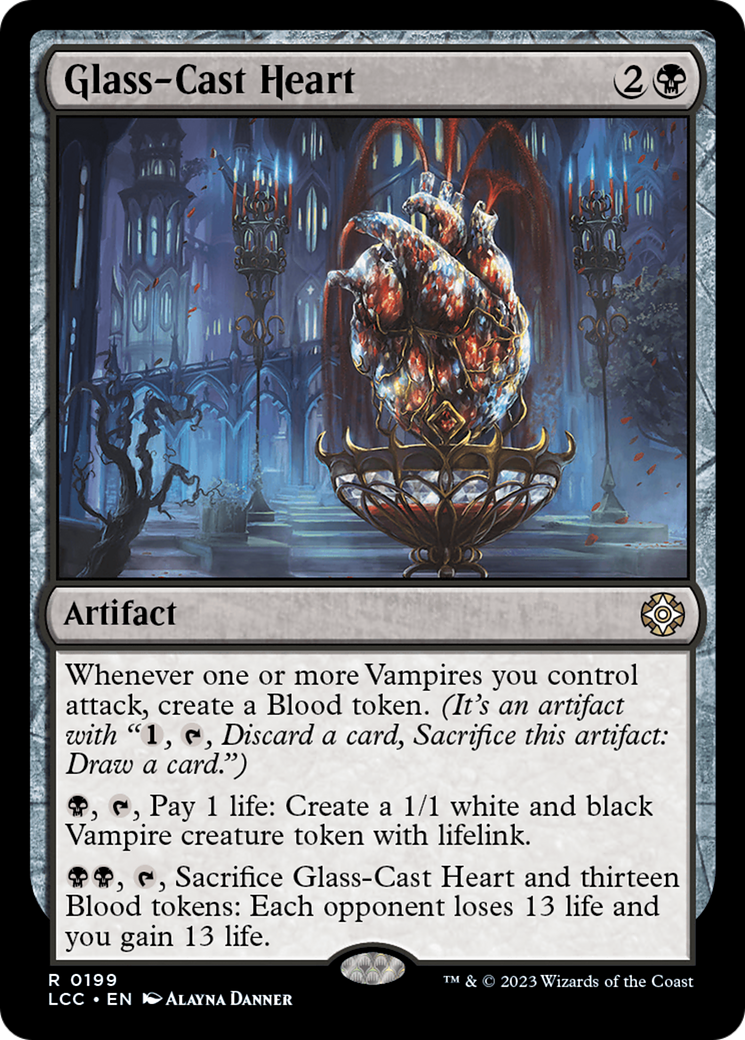 Glass-Cast Heart [The Lost Caverns of Ixalan Commander] | The CG Realm