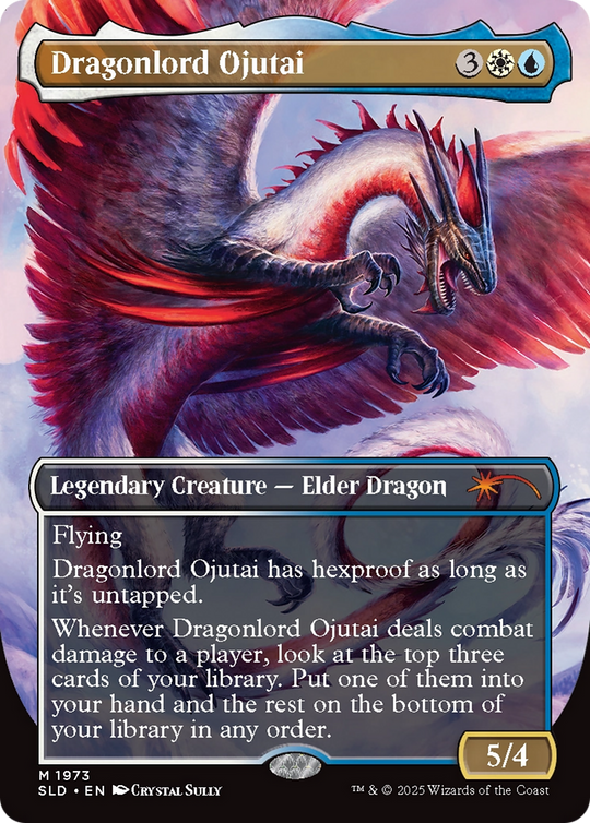 Dragonlord Ojutai (SLD-1973) - Secret Lair Drop (Borderless)