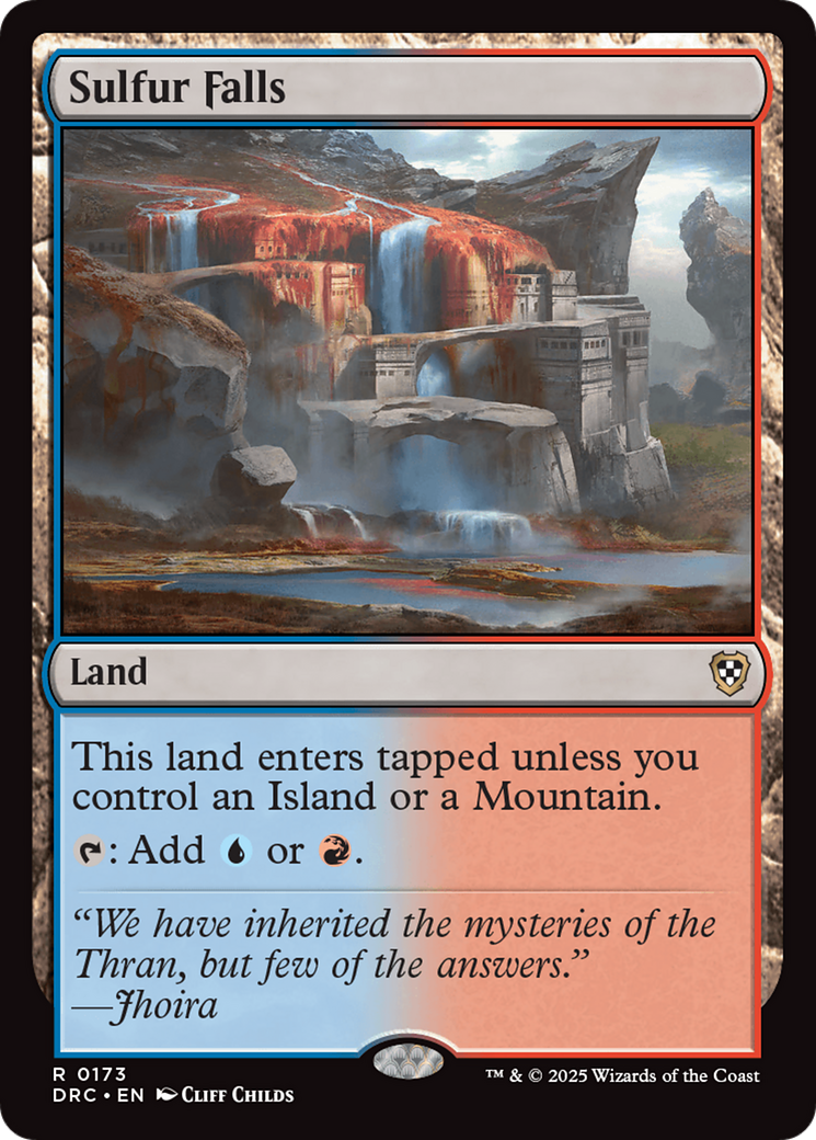 Sulfur Falls [Aetherdrift Commander] | The CG Realm