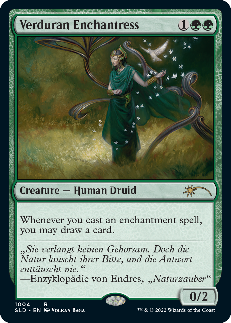 Verduran Enchantress [Secret Lair Drop Series] | The CG Realm