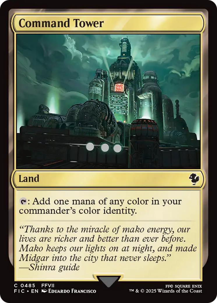 Command Tower (0485) [FINAL FANTASY Commander] | The CG Realm
