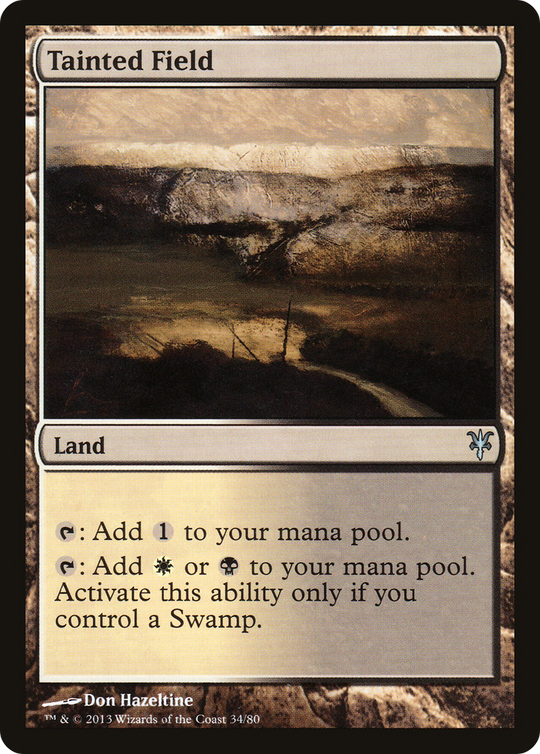 Tainted Field (DDK-034) - Duel Decks: Sorin vs. Tibalt