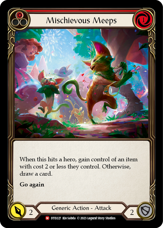 Mischievous Meeps [DTD227] (Dusk Till Dawn)  Rainbow Foil | The CG Realm