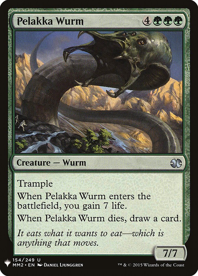 Pelakka Wurm [Mystery Booster] | The CG Realm