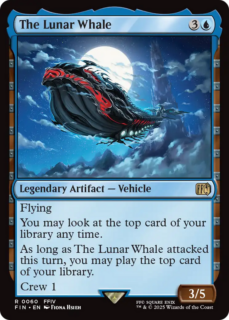 The Lunar Whale [FINAL FANTASY] | The CG Realm