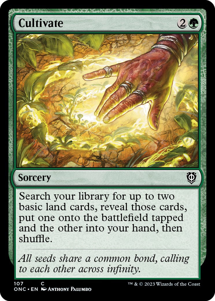 Cultivate (ONC-107) - Phyrexia: All Will Be One Commander