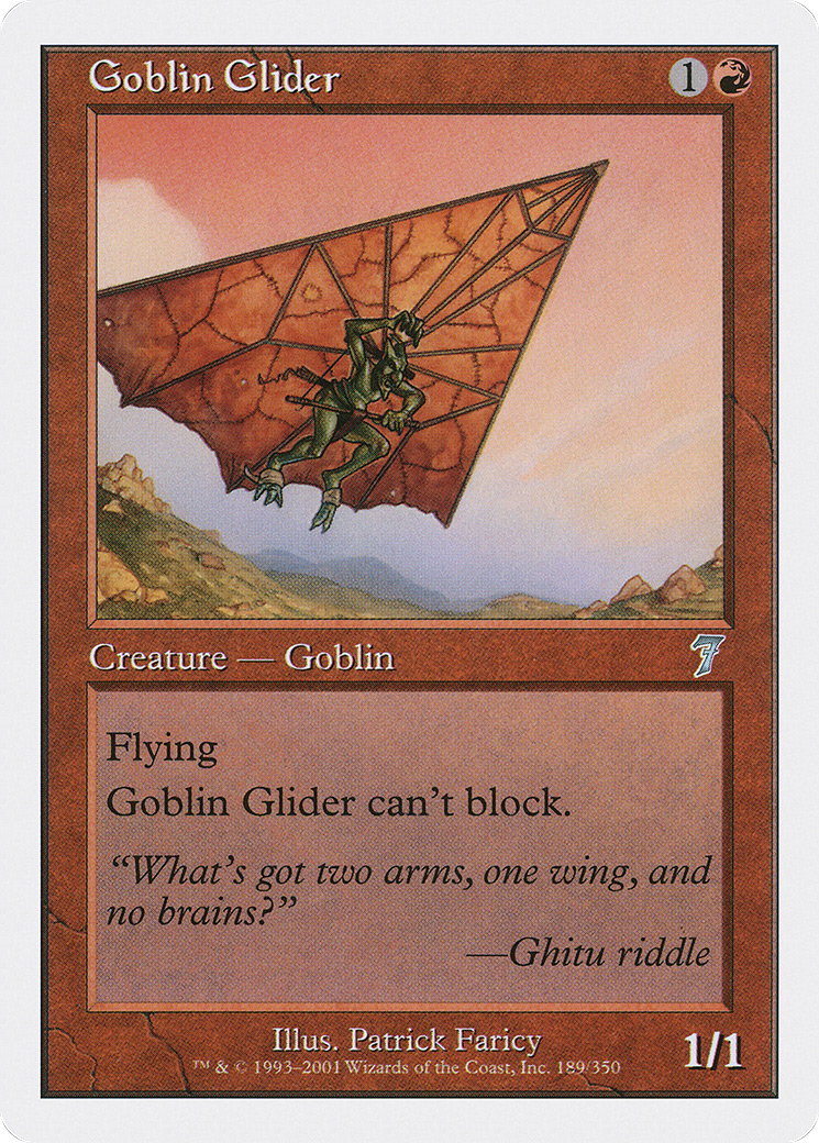 Goblin Glider (7ED-189) - 7th Edition