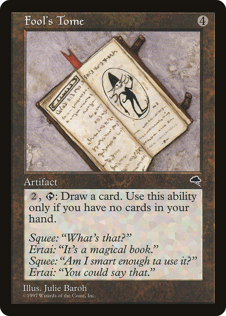 Fool's Tome (TMP-289) - Tempest