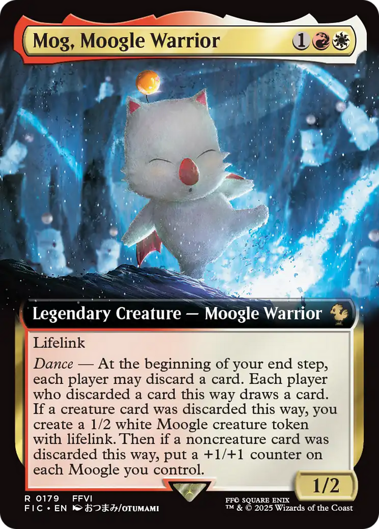 Mog, Moogle Warrior (Extended Art) [FINAL FANTASY Commander] | The CG Realm