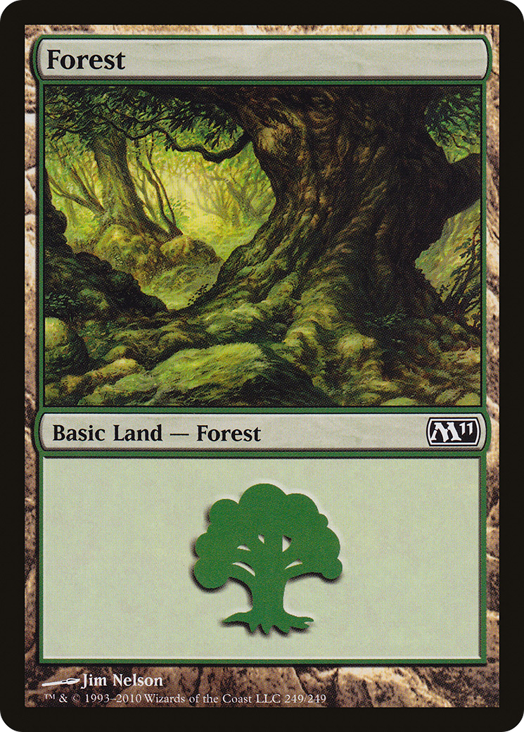 Forest (249) (M11-249) - Magic 2011
