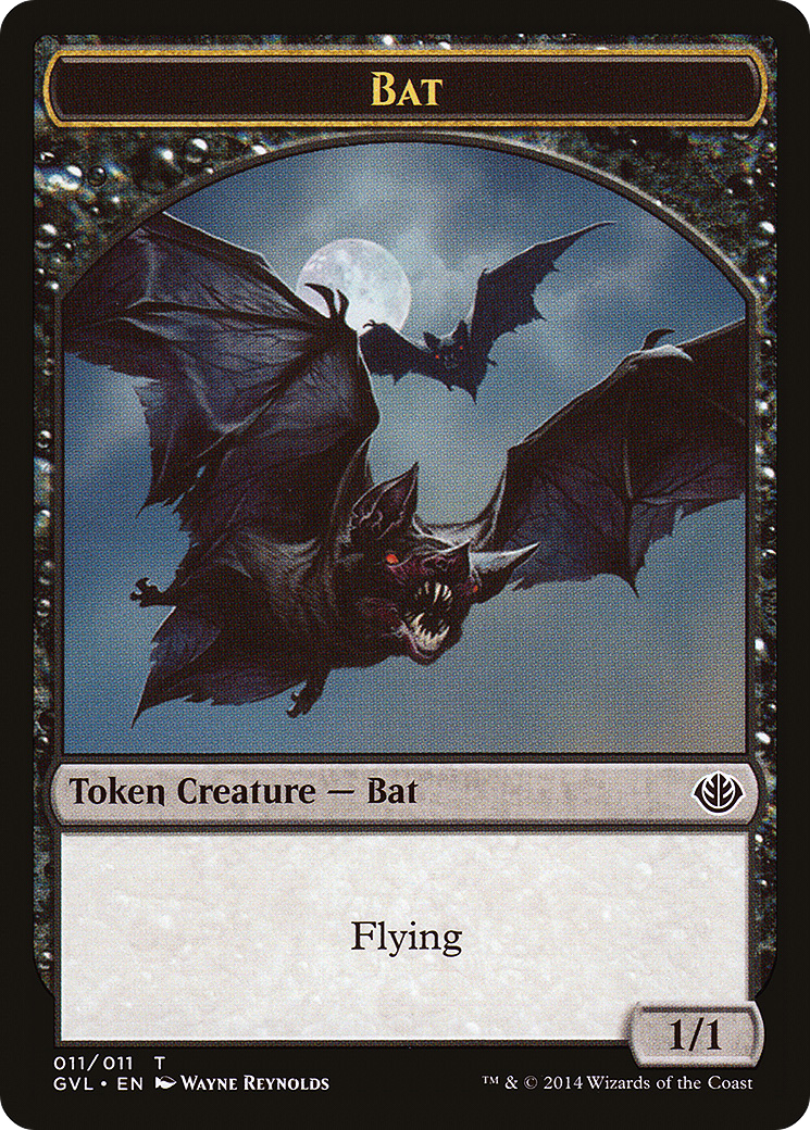 Bat Token (DD3-011) - Duel Decks Anthology: Garruk vs. Liliana Tokens