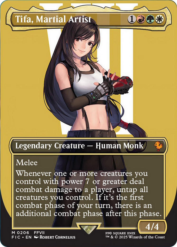 Tifa, Martial Artist (Borderless) [FINAL FANTASY Commander] | The CG Realm