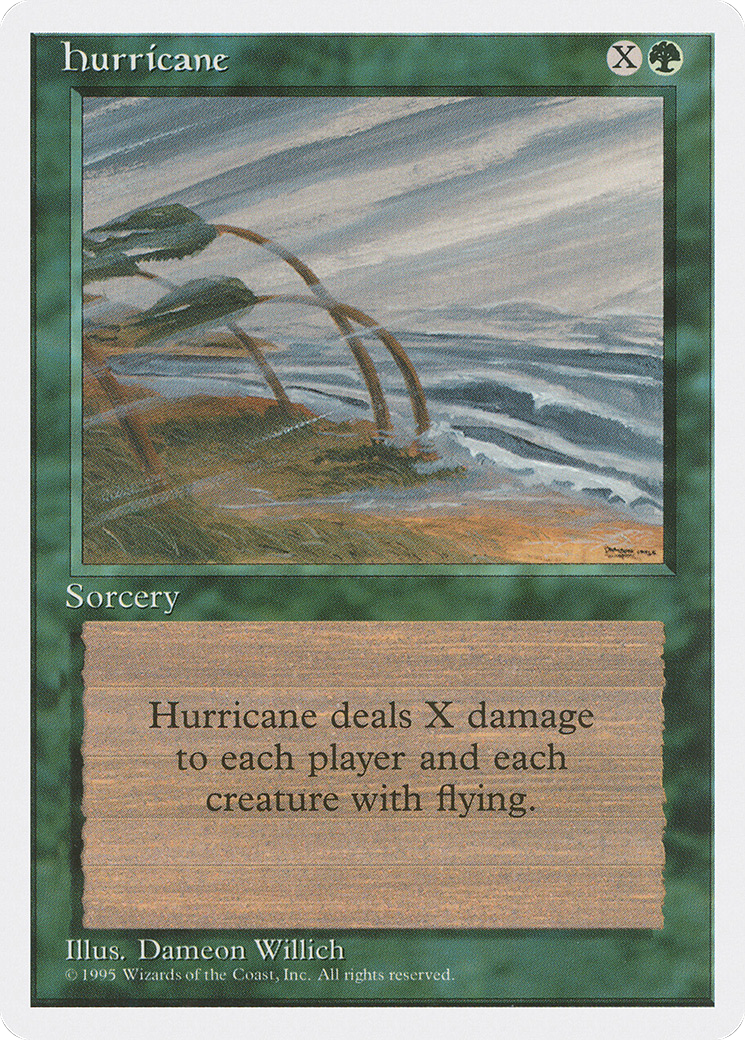 Hurricane (4ED-135) - Fourth Edition