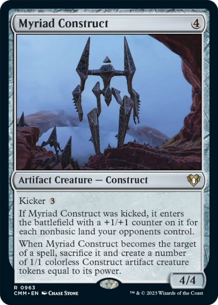 Myriad Construct [Commander Masters] | The CG Realm