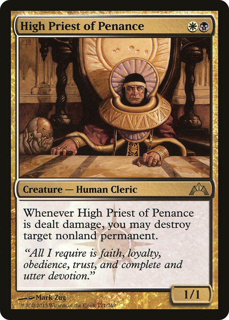 High Priest of Penance (GTC-171) - Gatecrash