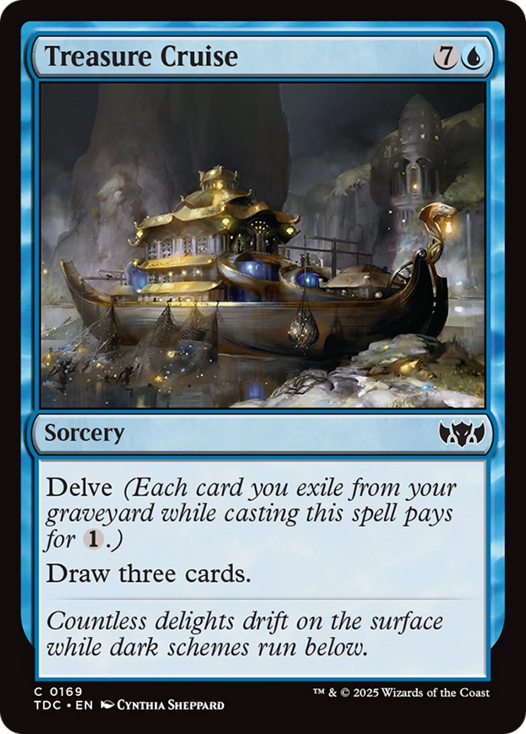 Treasure Cruise [Tarkir: Dragonstorm Commander] | The CG Realm