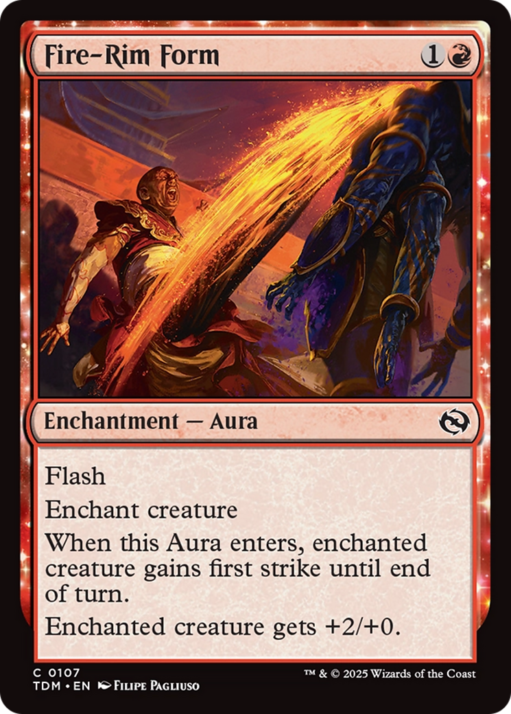 Fire-Rim Form [Tarkir: Dragonstorm] | The CG Realm