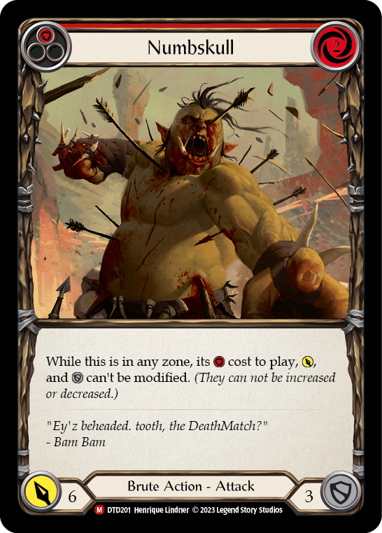 Numbskull [DTD201] (Dusk Till Dawn)  Rainbow Foil | The CG Realm