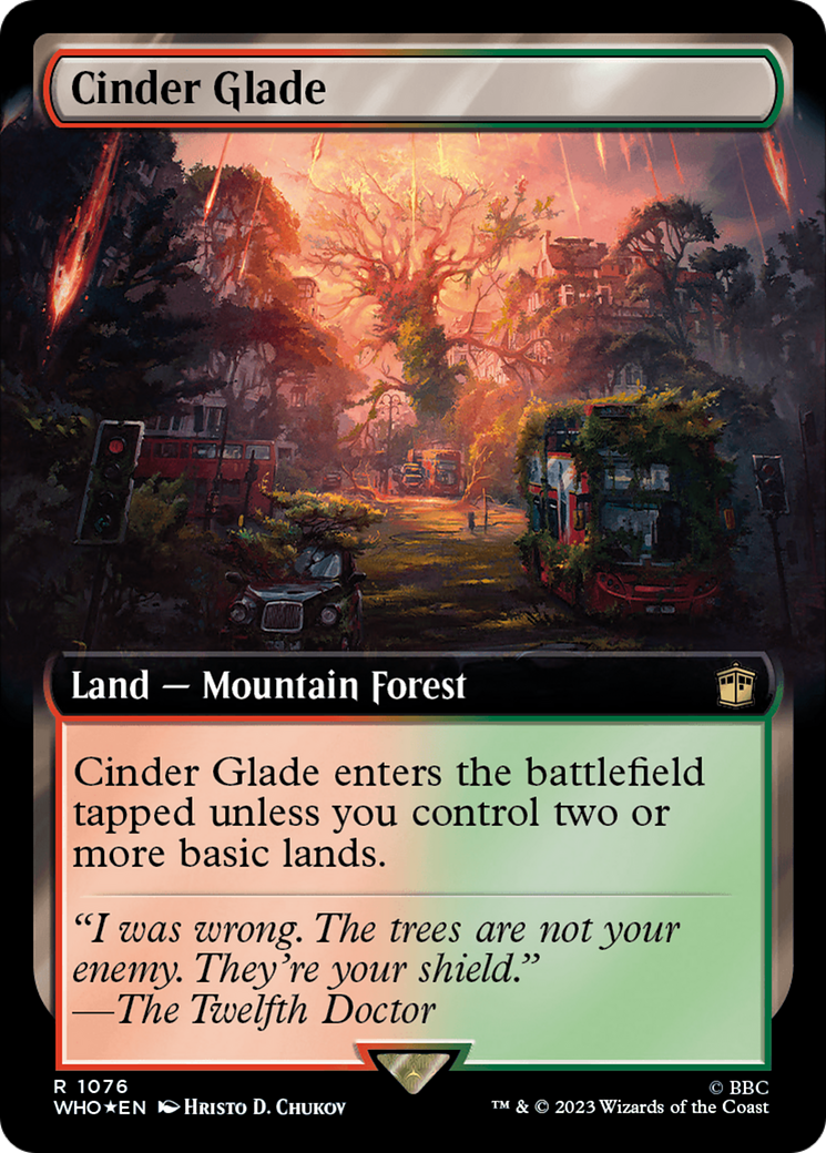 Cinder Glade (Extended Art) (Surge Foil) [Doctor Who] | The CG Realm