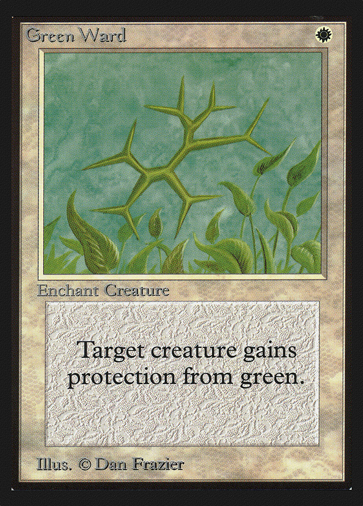 Green Ward (IE) (IED-) - Intl. Collectors' Edition
