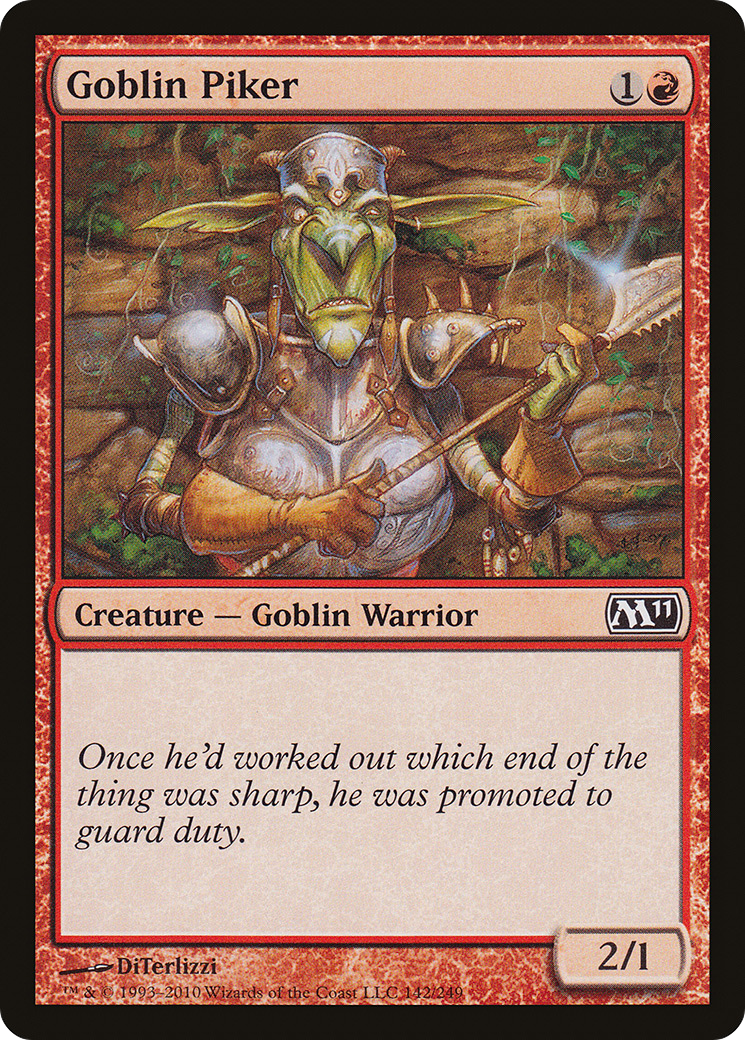 Goblin Piker (M11-142) - Magic 2011