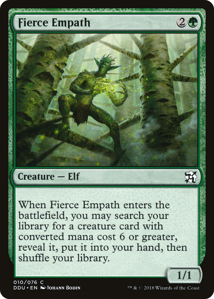 Fierce Empath (DDU-010) - Duel Decks: Elves vs. Inventors
