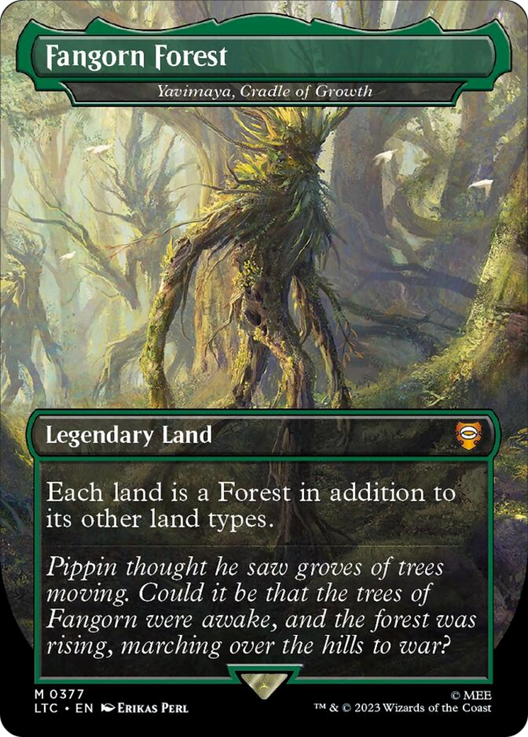 Fangorn Forest - Yavimaya, Cradle of Growth [The Lord of the Rings: Tales of Middle-Earth Commander] | The CG Realm