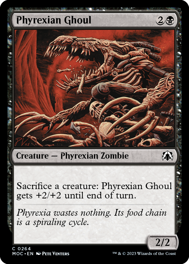 Phyrexian Ghoul [March of the Machine Commander] | The CG Realm