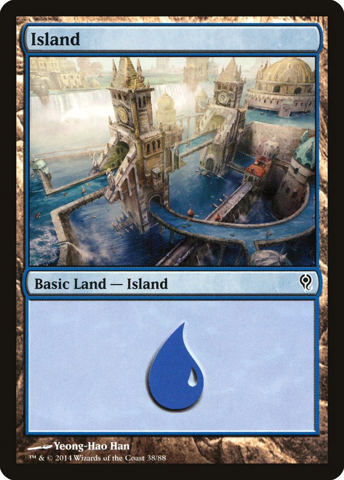 Island (38) [Duel Decks: Jace vs. Vraska] | The CG Realm