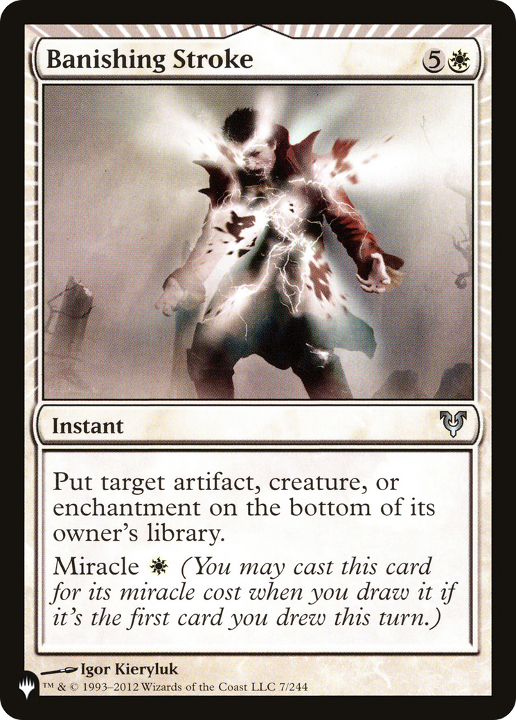 Banishing Stroke [The List] | The CG Realm