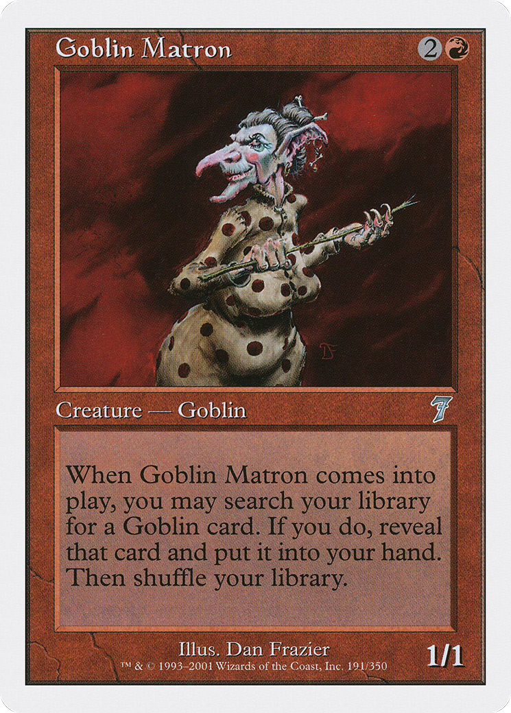 Goblin Matron (7ED-191) - 7th Edition