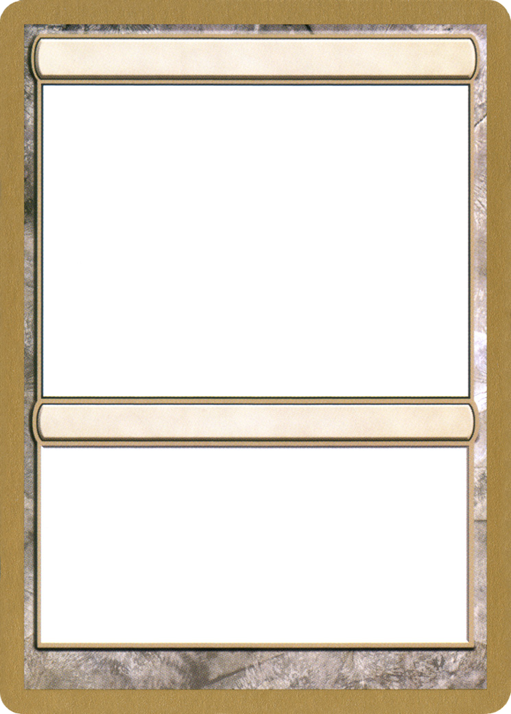 2004 World Championship Blank Card (WCD-) - World Championship Decks 2004