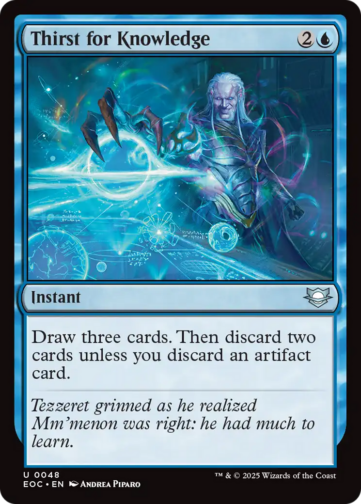 Thirst for Knowledge [Edge of Eternities Commander] | The CG Realm
