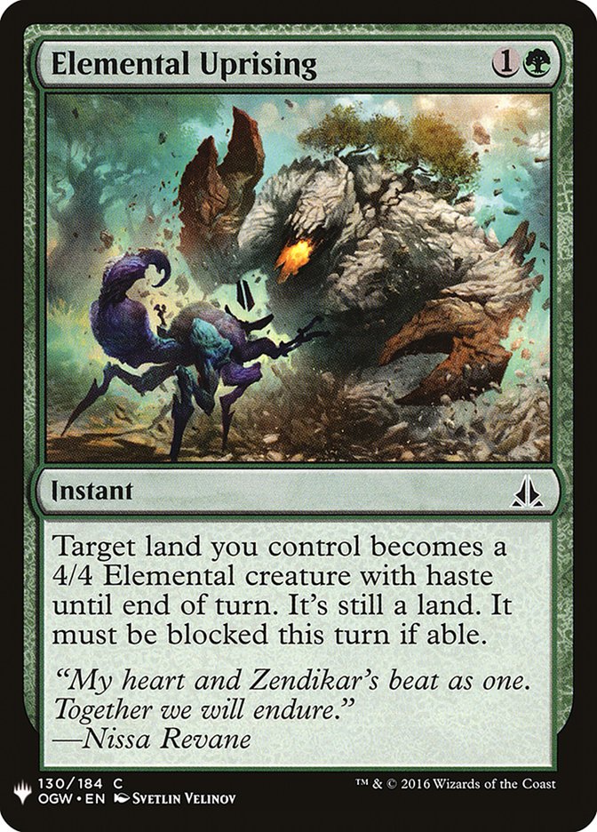 Elemental Uprising [Mystery Booster] | The CG Realm