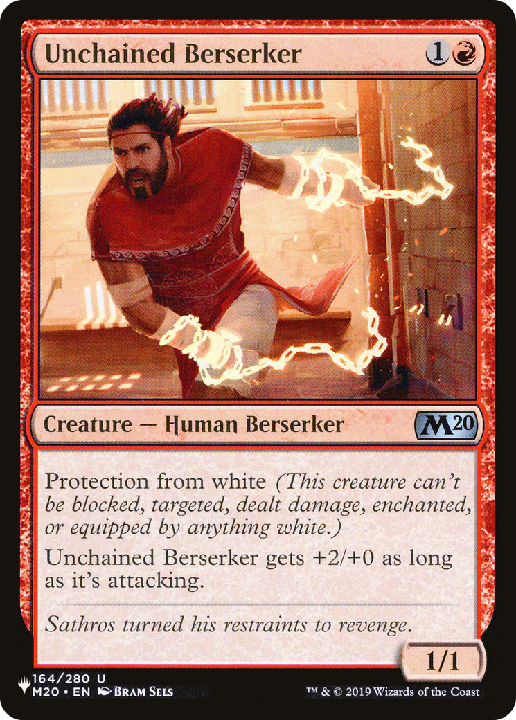 Unchained Berserker [The List] | The CG Realm