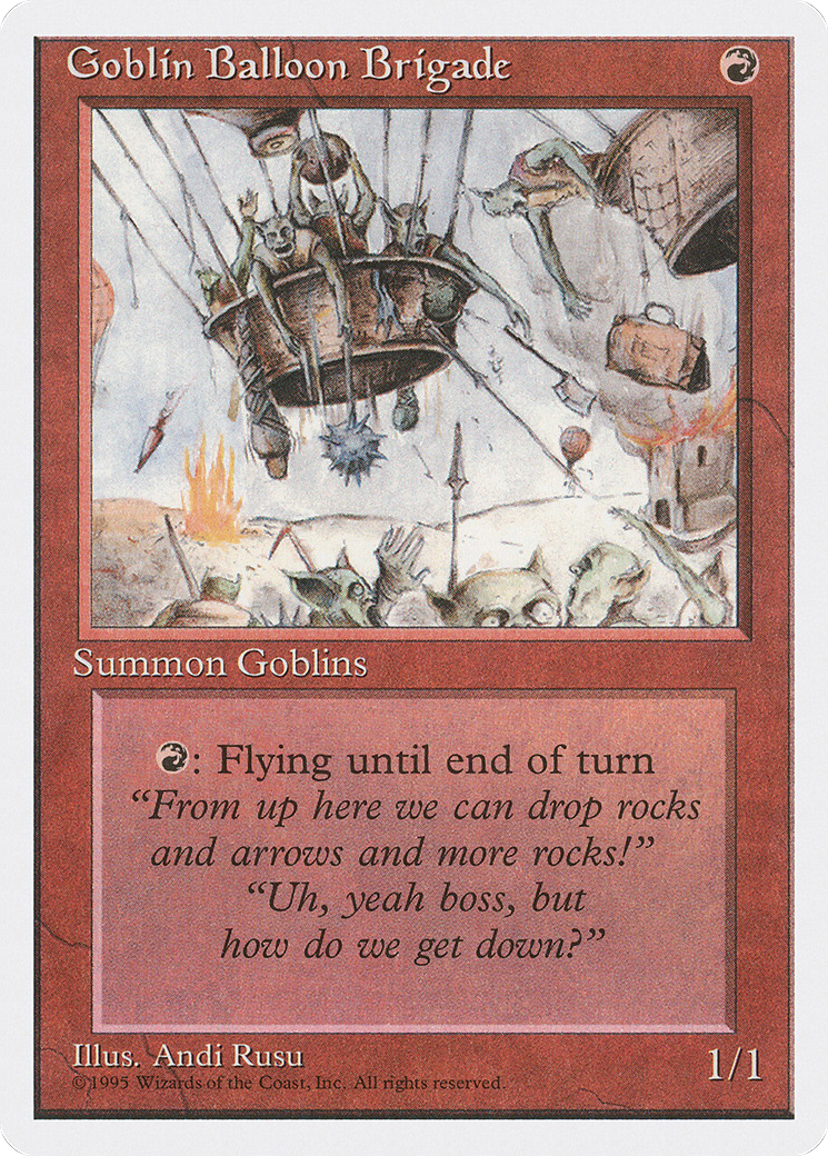 Goblin Balloon Brigade (4ED-) - Fourth Edition