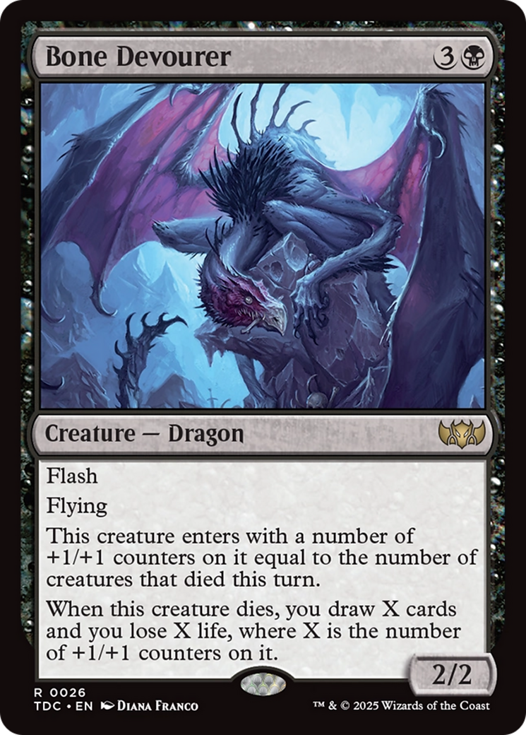 Bone Devourer [Tarkir: Dragonstorm Commander] | The CG Realm