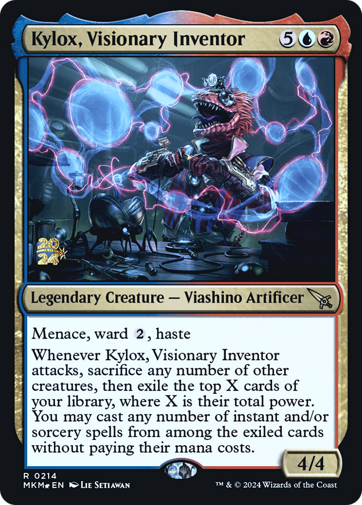 Kylox, Visionary Inventor [Murders at Karlov Manor Prerelease Promos] | The CG Realm