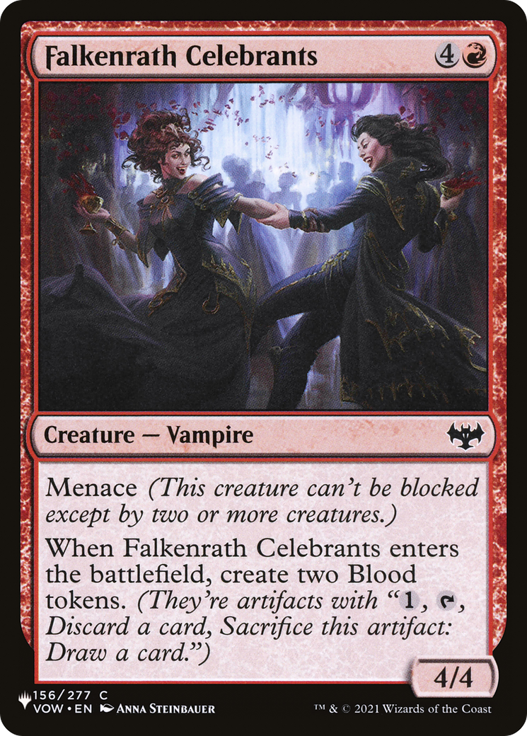 Falkenrath Celebrants [The List] | The CG Realm